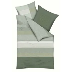 kaeppel Bettwäsche Obsession 155 x 220 cm Satin Braun Khaki
