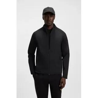 Boss GREEN Sweatjacke »FZ Urban Tech«, mit dekorativen reflektierenden Details BOSS GREEN Black001