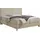 Home Affaire Boxspringbett HOME AFFAIRE "Caria", beige (creme, beige), B:111cm L:209cm, Strukturstoff-Bezug (100% Polyester);Topperbezug 100% Polyester, Komplettbetten, Boxspringbett, in 5 Breiten, 3 Matratzen-Ausführungen, 2 Härtegraden, Topper