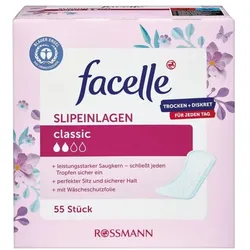 facelle 55er-Pack Slipeinlagen »Classic«