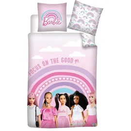Aymax Barbie Rosa 140 x 200 cm + 65 x 65 cm