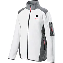 Flex Akku-Heizjacke Fleece Weiß L