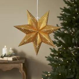 MARELIDA Papierstern 45 cm gold