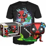 Funko Pop! Deadpool Marvel Meerjungfrau Mit T-shirt - Multicolor - L