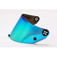 Nolan X-804 RS Ultra Carbon Visier verspiegelt - Blau-Verspiegelt