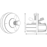 LE SANITAIRE - Crassus Schnellverschlussstopfen Csv 125 Pvc 118-142 Mm Cra18643
