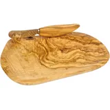 Berard Käsebrett Holz 1-tlg. 17,5 x 32,5 cm Beige