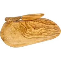 Berard Käsebrett Holz 1-tlg. 17,5 x 32,5 cm Beige