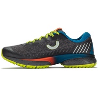 True Motion U-TECH, Nevos Elements Laufschuhe True Motion Gray Pinstripe/Seaport/Lime Punch, 46 - 46 EU