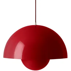 &Tradition - FlowerPot Pendelleuchte VP2, zinnoberrot