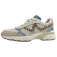 Mustang Sneaker in Beige/Blau - Gr.: 37 EU