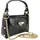 toscanto Umhängetasche Leder Black