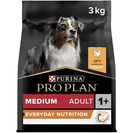 Purina Pro Plan Medium Adult Everyday Nutrition mit Huhn Hundefutter 3 kg