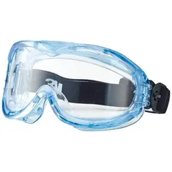 Vollsichtbrille FAHRENHEIT EN 166 mit Nylon-Gummiband, Polycarbonat