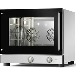 CSB Professioneller Heißluftofen für Brot mit 4 Blechen 480x340 mm für die Gastronomie. Industrieller Brotbackofen für Bäckerei und Konditorei.