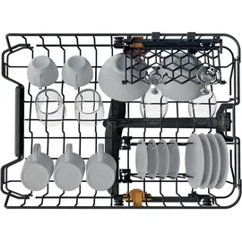 Bauknecht BK6IC11BS7LA0 Einbau-Geschirrspüler (vollintegrierbar, 448 mm breit)