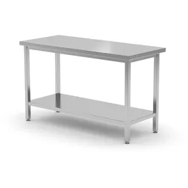 HENDI Arbeitstisch Kitchen Line mit Grundboden 1800x700x850mm