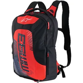 Alpinestars MM93 City Hunter V2 Rucksack - Schwarz/Neon-Rot/Dunkelblau/Weiß