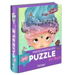 Meerjungfrauen. Puzzle im Buch. 100 Teile