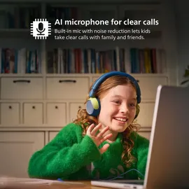 Philips TAK2000MP/00 On Ear Kopfhörer für Kinder - pink / violett