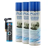 3x BREMSENREINIGER 500ml + Liqui Moly Anti-Quietsch-Paste Pinseldose 200ml