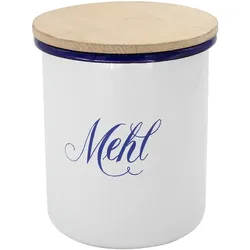 Dose "Mehl" Serie HUSUM emailliert, 1,6 Liter