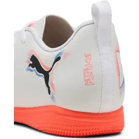 Puma Future 8 Play Hallenschuhe Kinder Puma White/Puma Black/Glowing Red 38
