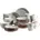 Geschirr-Set Steingut onesize rauchblau