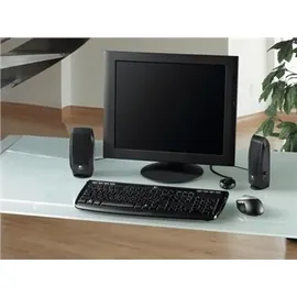 Logitech S120 2.0 System schwarz