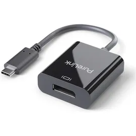 PureLink USB-C auf DisplayPort Adapter 0,10 m Schwarz