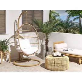 Beliani Hängesessel Alba Beige