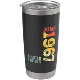 Monat Juni 1967 Jahr 1967 Retro 1967 Vintage 1967 Seit 1967 Doppelwandiger Edelstahl-Thermobecher