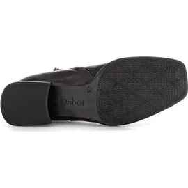 Gabor Stiefelette 920.57, Glattleder, Schwarz, Damen / Schwarz - 38