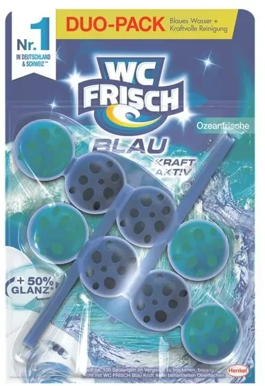 Duo-Pack WC-Blauspüler »WC Frisch Kraft Aktiv Ozeanfrische«, WC FRISCH