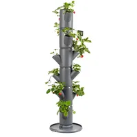 Gusta Garden Sissi Strawberry 27 x 27 x 113 cm Anthrazit