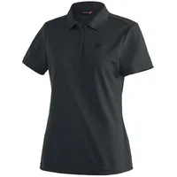 Maier Sports Ulrike Kurzarm-poloshirt - Black - L