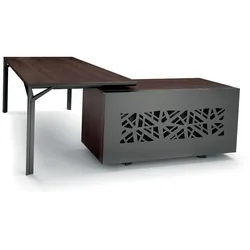 Design Chefschreibtisch L Form Timezzo