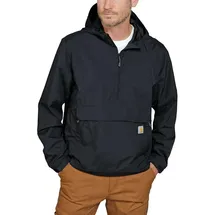 CARHARTT Packable Anorak Textiljacke - Schwarz - L