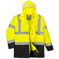 Portwest S 768 – 5EN1 Jacke Exekutive Hohe Sichtbarkeit, XL, YeBk