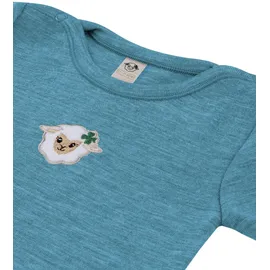 Normani Outdoor Sports 2x Baby Merino Strampler Levin Blau | Gr.: 62