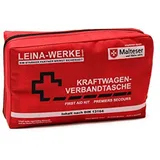 Leina-Werke 11012 KFZ-Verbandtasche Compact mit Klett, Rot/Schwarz/Weiß