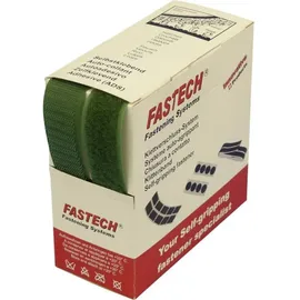 FASTECH® B25-STD033505 Klettband zum Aufnähen Haft- und Flauschteil (L x B) 5 m x 25 mm Grün 5 m