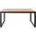 Home Deluxe SIERA Gartentisch 160 x 90 x 75 cm Grau