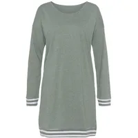 VIVANCE DREAMS Damen Sleepshirt khaki meliert Gr.32/34