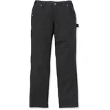 CARHARTT Original Fit Crawford Damen Hose, schwarz, Größe 39