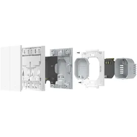 Aqara Smart Wall Switch H1 (No Neutral, Double Rocker) weiß (HomeKit)