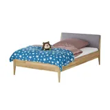 Paidi Bett Sten 120 x 200 cm Holz Braun Eiche