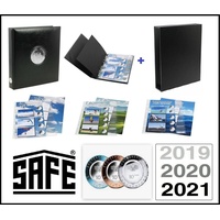 10 EURO MÜNZALBUM Luft bewegt + Vordrucke SAFE 7416 PREMIUM 2019-22 + Kassette