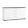 Möbel Kraft Sideboard 161 x 87 x 40 cm Weiß