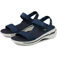 SKECHERS GO Walk Arch FIT Polished Sandals, Navy, 41 EU
